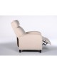 Πολυθρόνα Ανακλινόμενη ArteLibre ATRIA Εκρού Βελούδο 67.5x90x104cm