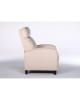 Πολυθρόνα Ανακλινόμενη ArteLibre ATRIA Εκρού Βελούδο 67.5x90x104cm