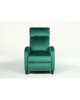 Πολυθρόνα Ανακλινόμενη ArteLibre ATRIA Πράσινο Βελούδο 67.5x90x104cm