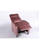 Πολυθρόνα Ανακλινόμενη ArteLibre ATRIA Σάπιο Μήλο Βελούδο 67.5x90x104cm