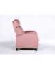 Πολυθρόνα Ανακλινόμενη ArteLibre ATRIA Σάπιο Μήλο Βελούδο 67.5x90x104cm