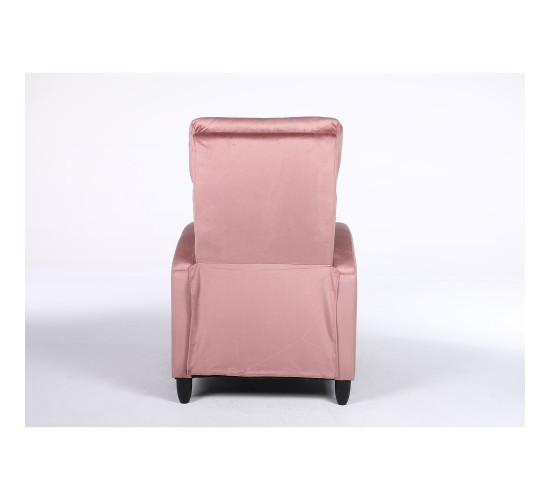 Πολυθρόνα Ανακλινόμενη ArteLibre ATRIA Σάπιο Μήλο Βελούδο 67.5x90x104cm