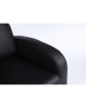 Πολυθρόνα Ανακλινόμενη ArteLibre ATRIA Μαύρο PU 67.5x90x104cm