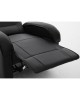 Πολυθρόνα Ανακλινόμενη ArteLibre CELAENO Μαύρο PU 80x96x97cm