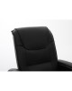 Πολυθρόνα Ανακλινόμενη ArteLibre CELAENO Μαύρο PU 80x96x97cm