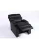 Πολυθρόνα Ανακλινόμενη ArteLibre RANA Μαύρο PU 80x95x103cm
