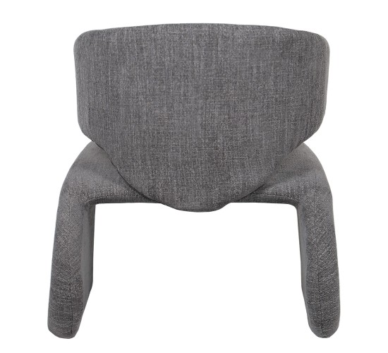 Πολυθρόνα HIMALIA Γκρι Ύφασμα/Μέταλλο/Ξύλο 73x78x75cm