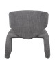 Πολυθρόνα HIMALIA Γκρι Ύφασμα/Μέταλλο/Ξύλο 73x78x75cm