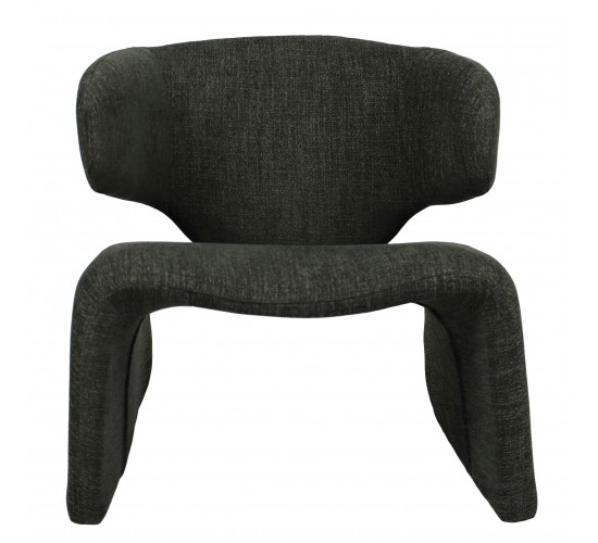 Πολυθρόνα HIMALIA Πράσινο Ύφασμα/Μέταλλο/Ξύλο 73x78x75cm