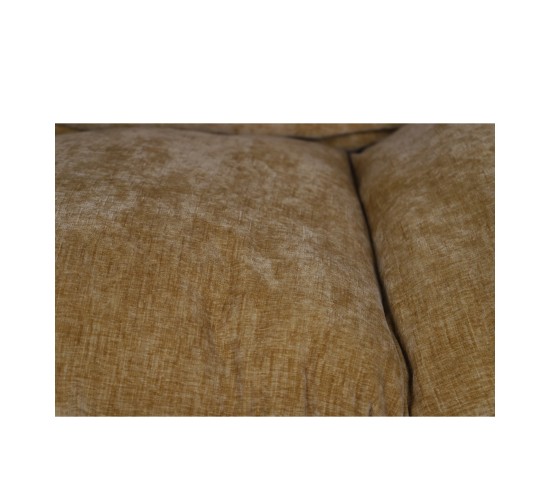 Πολυθρόνα ANANKE Κίτρινο Ύφασμα/Μέταλλο/Ξύλο 85x78x84cm