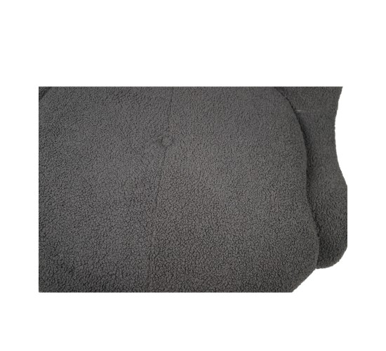 Πολυθρόνα PASIPHAE Γκρι Ύφασμα/Μέταλλο/Ξύλο 80x86x80cm