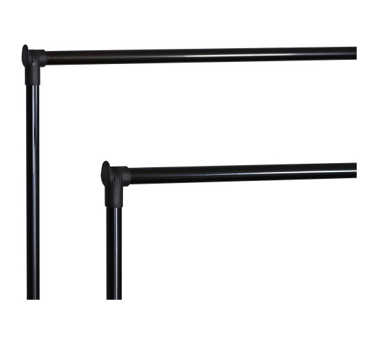 Έπιπλο Εισόδου ArteLibre SOUTHMERE Μαύρο Μέταλλο 74.5x39x157cm