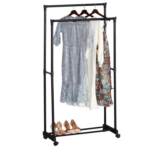 Έπιπλο Εισόδου ArteLibre SOUTHMERE Μαύρο Μέταλλο 74.5x39x157cm