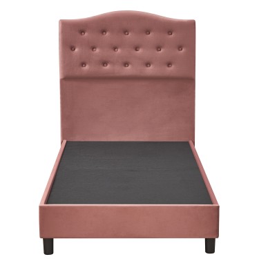 Κρεβάτι Μονό ArteLibre JUNIPER Σάπιο Μήλο Ύφασμα Για Στρώμα 90x200cm