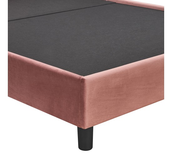 Κρεβάτι Ημίδιπλο ArteLibre JUNIPER Σάπιο Μήλο Ύφασμα Για Στρώμα 120x200cm