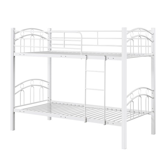 Κουκέτα ArteLibre KETCHUM Λευκό Για Στρώμα 90x190cm