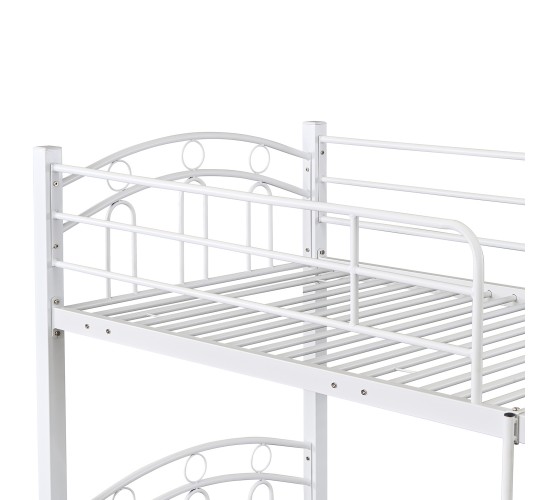 Κουκέτα ArteLibre KETCHUM Λευκό Για Στρώμα 90x190cm