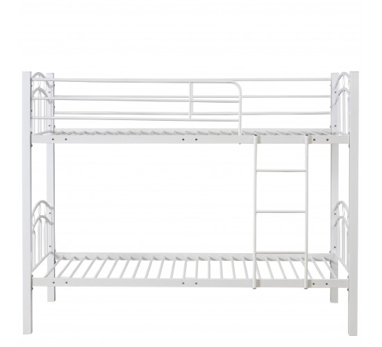 Κουκέτα ArteLibre KETCHUM Λευκό Για Στρώμα 90x190cm