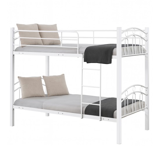 Κουκέτα ArteLibre KETCHUM Λευκό Για Στρώμα 90x190cm