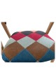 Καρέκλα Τραπεζαρίας ArteLibre SOLANA Patchwork Ύφασμα/Μέταλλο 51x51x81cm