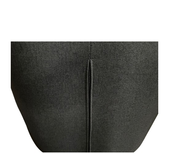 Καρέκλα Τραπεζαρίας ArteLibre LUZIA Γκρι/Φυσικό Ύφασμα/Μέταλλο 57x60x78cm