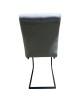 Καρέκλα Τραπεζαρίας ArteLibre ESTRELLA Μπεζ/Μαύρο PU/Μέταλλο 43x56x95cm