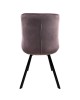 Καρέκλα Τραπεζαρίας ArteLibre BRISA Σάπιο Μήλο/Μαύρο Βελούδο/Μέταλλο 53x60x85cm