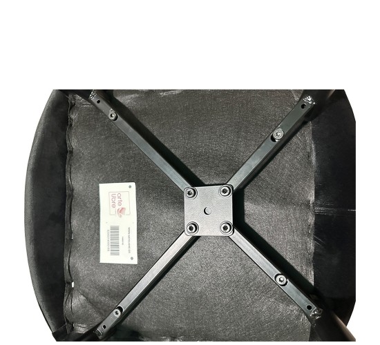 Καρέκλα Τραπεζαρίας ArteLibre BRISA Μαύρο Βελούδο/Μέταλλο 53x60x85cm