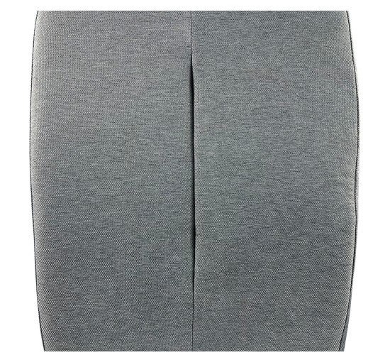 Καρέκλα Τραπεζαρίας ArteLibre FANDANGO Γκρι/Μαύρο Ύφασμα/Μέταλλο 43x56x97cm