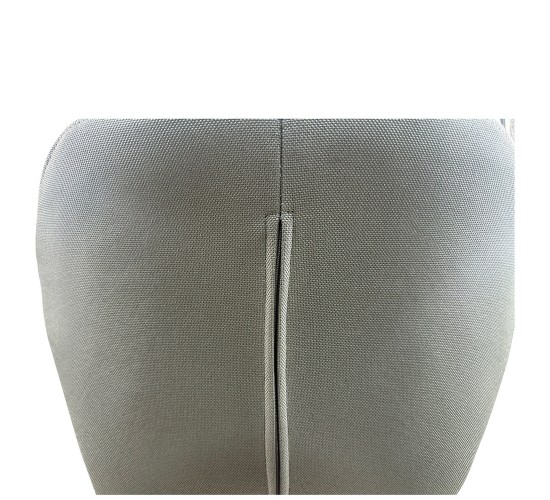 Καρέκλα Τραπεζαρίας ArteLibre RIOJA Sand/Μαύρο Ύφασμα/Μέταλλο 46x50x80cm