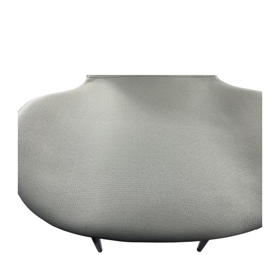 Καρέκλα Τραπεζαρίας ArteLibre RIOJA Sand/Μαύρο Ύφασμα/Μέταλλο 46x50x80cm