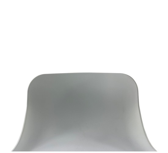 Σκαμπό Bar ArteLibre QUERIDA Λευκό PP/Μέταλλο 44x45x58/81-79/102cm