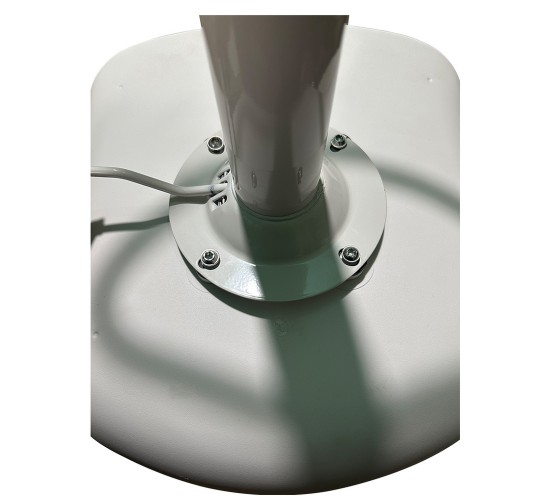 Σκαμπό Bar ArteLibre QUERIDA Λευκό PP/Μέταλλο 44x45x58/81-79/102cm