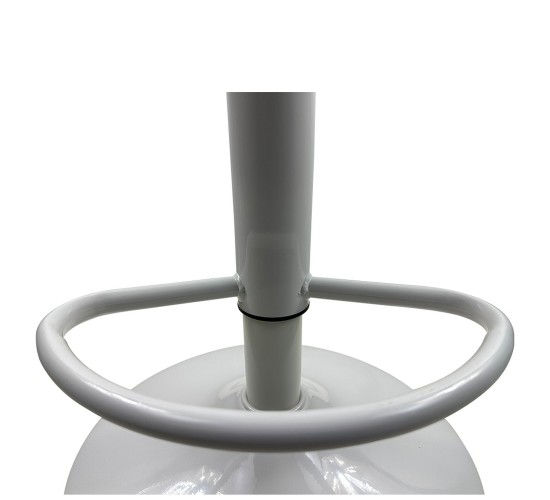 Σκαμπό Bar ArteLibre QUERIDA Λευκό PP/Μέταλλο 44x45x58/81-79/102cm