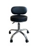 Καρέκλα Εργασίας ArteLibre FIRMEZA Μαύρο/Χρώμιο PU/Μέταλλο 47x47x67/78cm