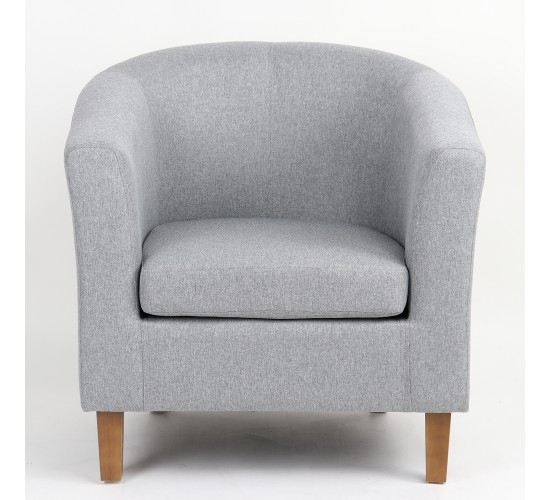 Πολυθρόνα ArteLibre FIORELLA Γκρι Ύφασμα 73x69x75cm