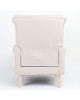 Πολυθρόνα ArteLibre OTTAVIA Μπεζ Ύφασμα 77x80x106cm