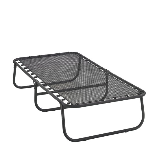 Κρεβάτι Σπαστό ArteLibre FLEXREST Με Στρώμα Πάχους 12cm Μαύρο Μέταλλο 180x80x33cm