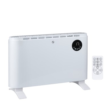 Θερμαντικό Σώμα Ψηφιακό Με Τηλεχειριστήριο Λευκό 1800/2000W ALPINA