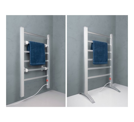 Ηλεκτρική Κρεμάστρα Πετσετών 2-Σε-1 6 Θέσεων Με Τηλεχειριστήριο Λευκό 100W DIRT DEVIL