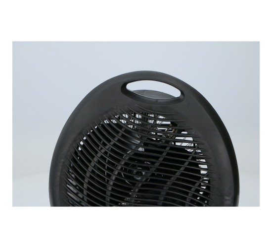 Αερόθερμο Με 2 Επιλογές Θερμοκρασίας Μαύρο 2000W 22x13x27cm ALPINA