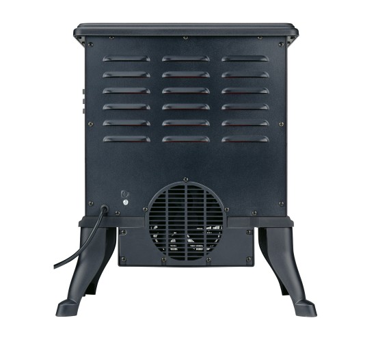 Ηλεκτρικό Τζάκι Επιδαπέδιο 800/1500W Μαύρο ALPINA
