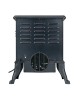 Ηλεκτρικό Τζάκι Επιδαπέδιο 800/1500W Μαύρο ALPINA