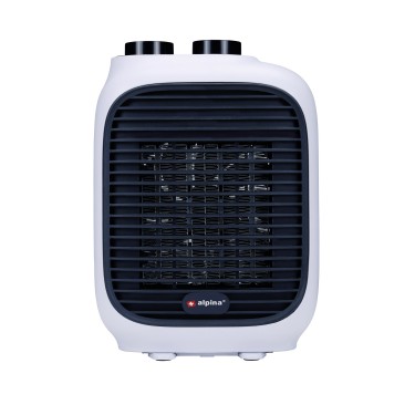 Φορητό Αερόθερμο 2-Σε-1 1500W Λευκό/Μαύρο 16x10x22cm ALPINA