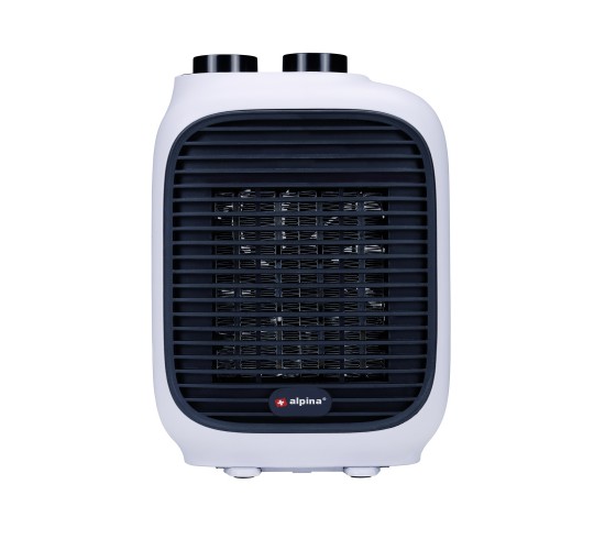 Φορητό Αερόθερμο 2-Σε-1 1500W Λευκό/Μαύρο 16x10x22cm ALPINA