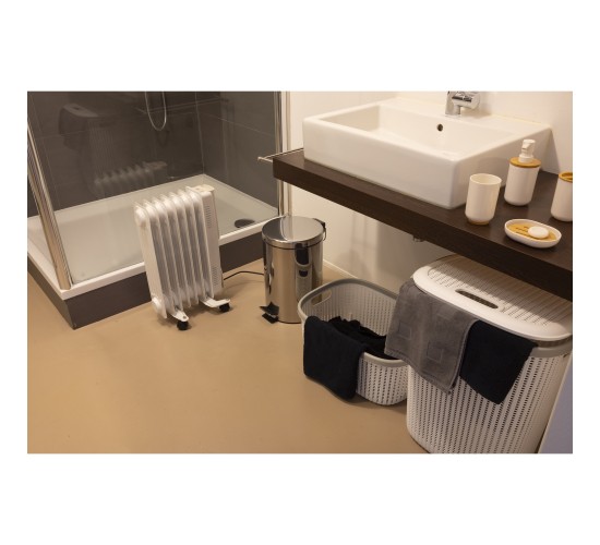 Ηλεκτρικό Καλοριφέρ Λαδιού 7 Φέτες Λευκό 1500W ALPINA