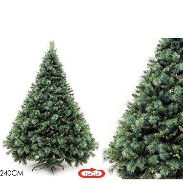 Χριστουγεννιάτικο Δέντρο Broad Peak PVC/PP/PE 240cm