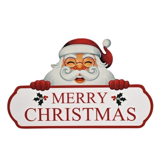 Χριστουγεννιάτικη Διακόσμηση -Merry Christmas- 45x28cm