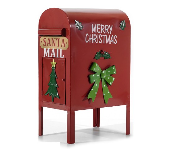 Χριστουγεννιάτικο Γραμματοκιβώτιο Santa Mail 50cm