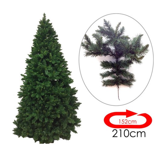 Χριστουγεννιάτικο Δέντρο Έλατο 210cm